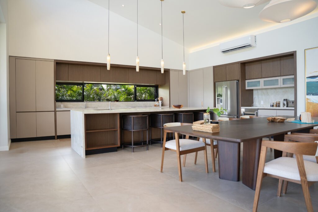 ustom kitchen designed and manufactured by Mobilinea in Costa Rica