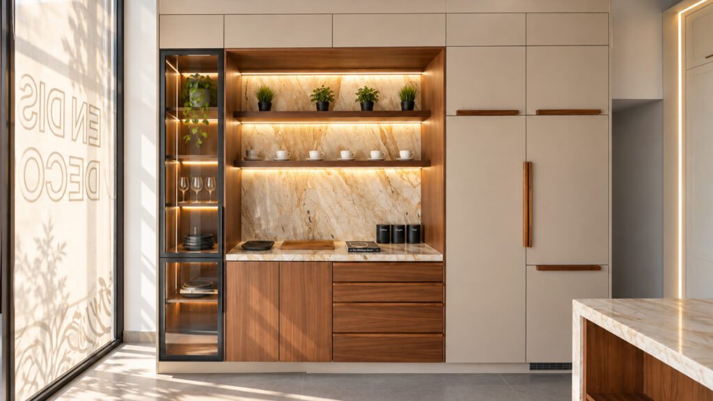 Custom coffee station designed by Mobilinea in Costa Rica